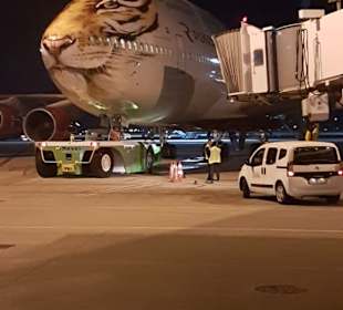 Schnappschuss russischer Jumbo