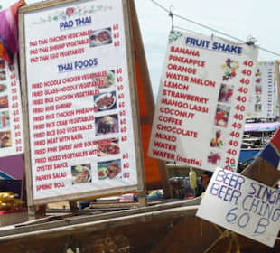 Preiskarten von freien Händlern