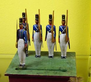 Exponate des Deutschen Spielzeugmuseums