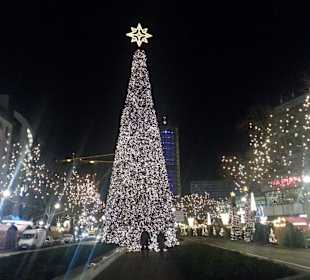 Nahegelegener Ku-Damm, Weihnachtsdeko