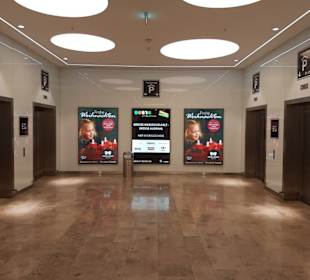 Großzügiger Aufzugsbereich