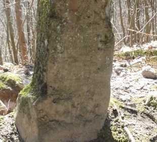 TraumRunde Schwanberg: vorbei an div. Grenzsteinen