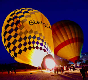 Vorbereitungen für den Start