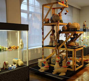Teddy-Abteilung im Deutschen Spielzeugmuseum