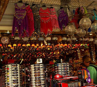 Kumköy Einkaufs-Bazarbereich