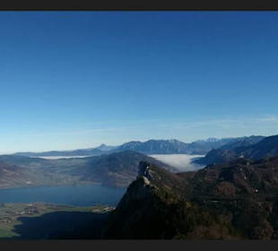 Ausblick von Schober auf Mondseer Land