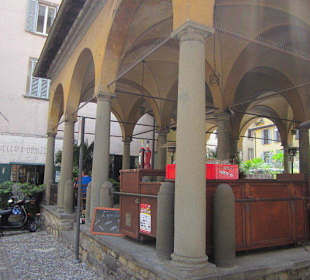 In der Altstadt Bergamos