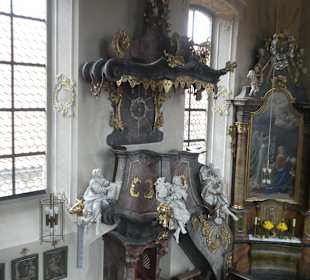 Schnackenwerth: die Kirche St. Andreas 