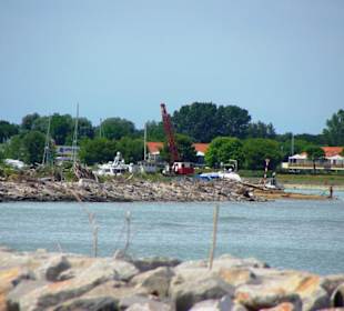 Leuchtturm Richtung Lignano