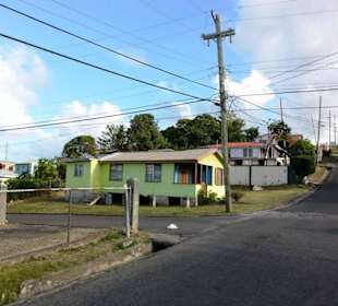 Häuser in den Bergen