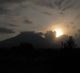 Sonnenuntergang in Tulamben