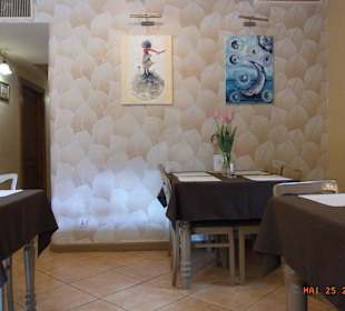 Ich war früh da, deswegen kaum Gäste.