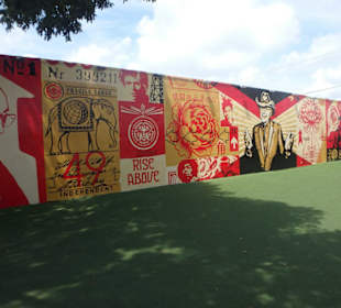 Wandgemälde in Wynwood Walls