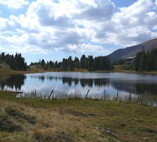 Moorlandschaft mit See auf der Turracher Höhe