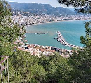 Alanya , Burg , Seilbahn , Strand