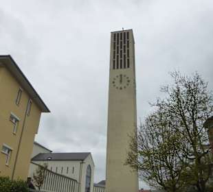 Die Antonskirche, erbaut zwischen 1950 und 1952