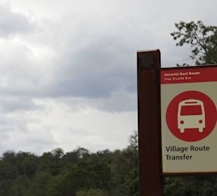 Haltestelle des Trilbusses