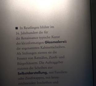 1. Obergeschoß - Zünfte - Reichtadt 16 - 18. Jh.