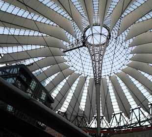 Dach des Sony Centers