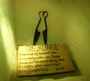 Burg Thurant: Folterwerkzeug