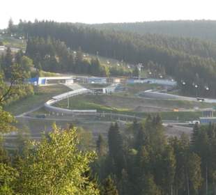 Oberhof: Rennschlitten- und Bobbahn