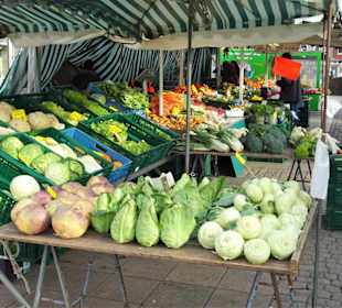 Impressionen vom Auricher Wochenmarkt