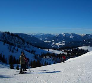 Zwieselalam- Ausstieg im Skiegebiet Dachstein West