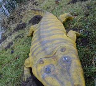 Zwierzę przypominające dzisiejszego krokodyla