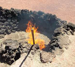 Immer noch viel Hitze im Innern