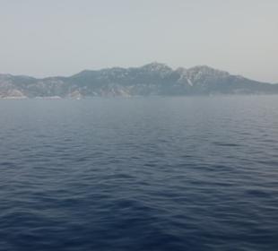Die Überfahrt nach Marmaris vom Rhodos aus