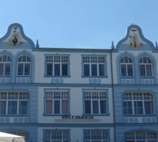 Bansin: entlang der Promenade