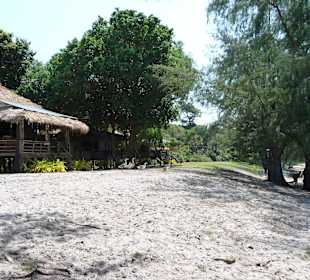 Bungalowanlage auf der zweiten Insel