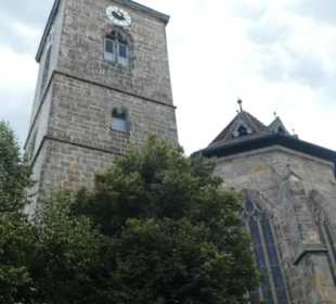 Außenansicht der Kirche St. Johannes der Täufer