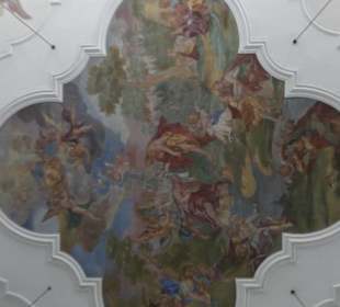 Cham: die Spitalkirche am Spitalplatz