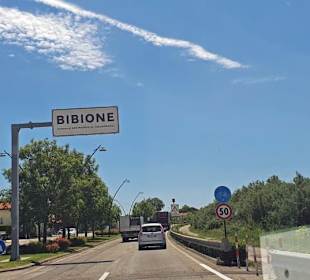 Zufahrt Bibione