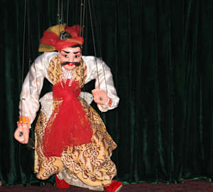 Traditionelle Figur burmesisches Puppentheater