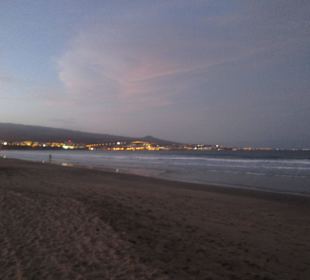 beim Sonnenuntergang