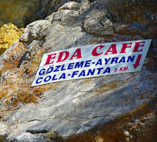 Der Staudamm selbst in voller Pracht