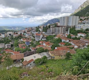 Skanderbeg Burg Ausblick