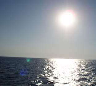 So schön ist es auf der Rückfahrt