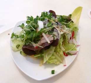 Gemischter Salat mit Jogurtdressing - sehr lecker