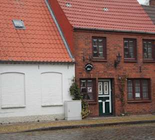 Die Häuser am Hafen