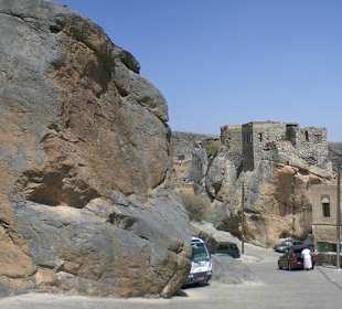 Malerisches Dorf  in den Bergen