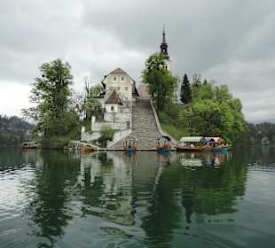 Bled - wysepka