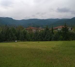 Blick auf die Berge in der Umgebung