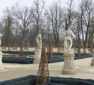 Unterwegs im Wilanów-Park