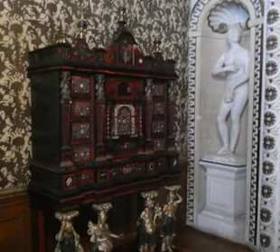 Schloss Friedenstein: bei der Innenbesichtigung