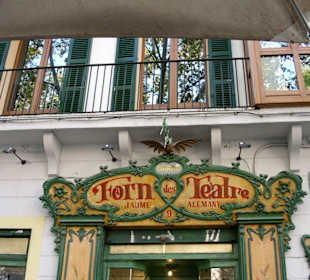 Berühmte Konditorei in Palma