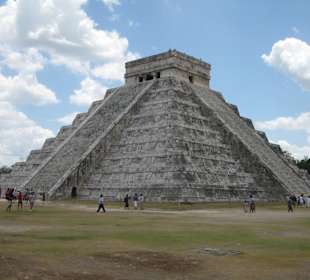 Seitlicher Anblick El Castilio