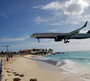 Einflugschneise St. Maarten